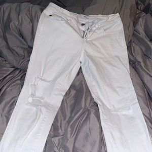 White KanCan jeans